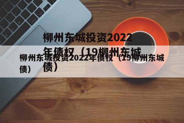 柳州东城投资2022年债权（19柳州东城债）