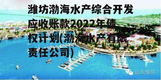 潍坊渤海水产综合开发应收账款2022年债权计划(渤海水产有限责任公司)